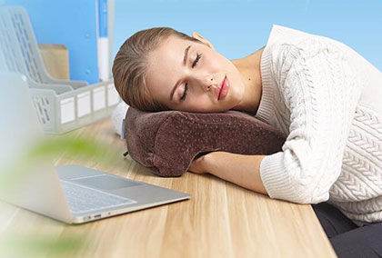 慢回弹趴睡枕 办公室午休枕